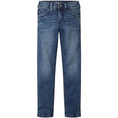 TOM TAILOR Jungen 1029983 Kinder Ryan Skinny Fit Jeans, 10281 Mid Stone Wash Denim, 158 EU TOM TAILOR Jungen 1029983 Kinder Ryan Skinny Fit Jeans, 10281 Mid Stone Wash Denim, 158 EU