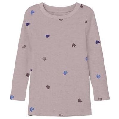 NAME IT Mädchen Nmfnutti Ls Top Noos, Burnished Lilac, 116 EU NAME IT Mädchen Nmfnutti Ls Top Noos, Burnished Lilac, 116 EU