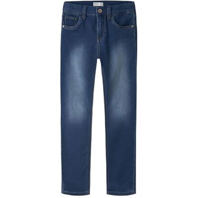NAME IT Jungen Nkmtheo Xslim Swe Jeans 3113-th Noos Hose, Medium Blue Denim, 134 EU NAME IT Jungen Nkmtheo Xslim Swe Jeans 3113-th Noos Hose, Medium Blue Denim, 134 EU