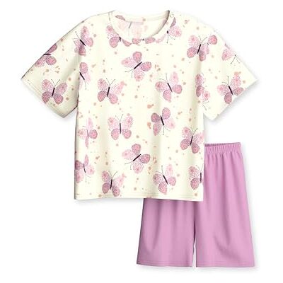 CALIDA Toddlers Kurz-Pyjama, Schlafanzug Kinder, aus Bio Baumwolle, atmungsaktiv, pflegeleicht Bubble Gum pink 92-98 CALIDA Toddlers Kurz-Pyjama, Schlafanzug Kinder, aus Bio Baumwolle, atmungsaktiv, pflegeleicht Bubble Gum pink 92-98