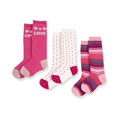 Chicco Unisex Kinder Set Kniestrümpfe aus Baumwolle Strümpfe (3er Pack) Chicco Unisex Kinder Set Kniestrümpfe aus Baumwolle Strümpfe (3er Pack)