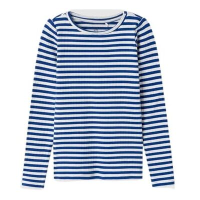 NAME IT Mädchen Nkfsuraja XSL Ls Top Noos Langarmshirt, Surf The Web/Pattern:Stripe, 134-140 NAME IT Mädchen Nkfsuraja XSL Ls Top Noos Langarmshirt, Surf The Web/Pattern:Stripe, 134-140