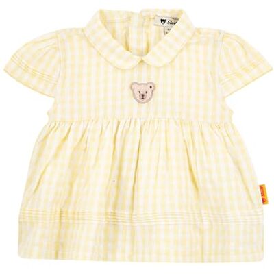 Steiff Bluse Kurzarm EU Größe 86 Wax Yellow, Mädchen Bluse, Kinderbluse kurzärmelig, Hemden für Kleinkinder, lockere und Bequeme Passform, waschmaschinenfest Steiff Bluse Kurzarm EU Größe 86 Wax Yellow, Mädchen Bluse, Kinderbluse kurzärmelig, Hemden für Kleinkinder, lockere und Bequeme Passform, waschmaschinenfest