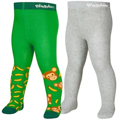 Playshoes Strumpfhose Unisex Kinder Strumpfhose, Affe 2er Set, 110/116 Playshoes Strumpfhose Unisex Kinder Strumpfhose, Affe 2er Set, 110/116