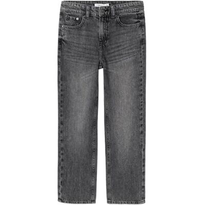 NAME IT Jungen Nkmryan Straight 3418-be Noos Gerade Jeans, Dark Grey Denim, 164 EU NAME IT Jungen Nkmryan Straight 3418-be Noos Gerade Jeans, Dark Grey Denim, 164 EU