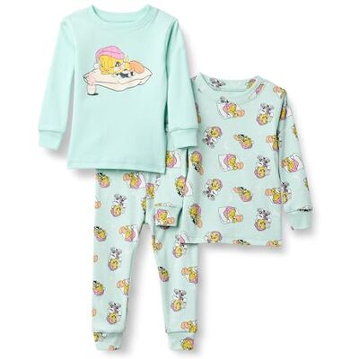 Amazon Essentials Harry Potter DC Comics Looney Tunes Mädchen Pyjama-Set, Looney Tunes Tweety, 3 Jahre Amazon Essentials Harry Potter DC Comics Looney Tunes Mädchen Pyjama-Set, Looney Tunes Tweety, 3 Jahre