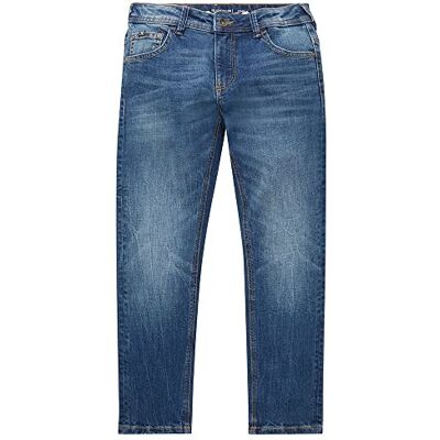 TOM TAILOR Jungen 1035984 Kinder John Skinny Relaxed Fit Jeans Mit Stretch, 10119 Used Mid Stone Blue Denim, 152 EU TOM TAILOR Jungen 1035984 Kinder John Skinny Relaxed Fit Jeans Mit Stretch, 10119 Used Mid Stone Blue Denim, 152 EU
