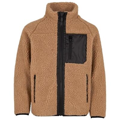 Brandit Kids Teddyfleece Jacket 15Y, Farbe: camel, Größe: 122/128 Brandit Kids Teddyfleece Jacket 15Y, Farbe: camel, Größe: 122/128