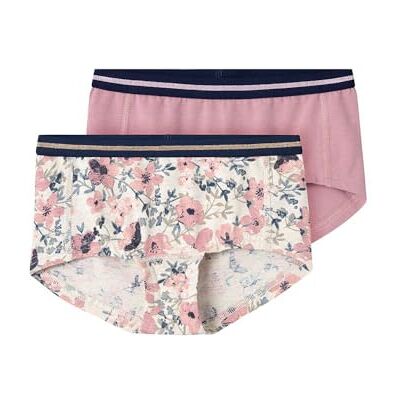 NAME IT Mädchen Nkfhipster 2p Nostalgia Flower Noos, Nostalgia Rose, 134-140 NAME IT Mädchen Nkfhipster 2p Nostalgia Flower Noos, Nostalgia Rose, 134-140
