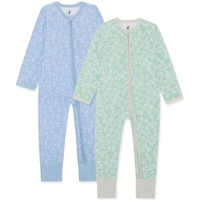 Bramble & Bear Unisex Baby (2er-Pack) Kleinkind- Und Baby-schlafanzüge Sleepsuit, Hase & Efeu, 2-3 Jahre EU Bramble & Bear Unisex Baby (2er-Pack) Kleinkind- Und Baby-schlafanzüge Sleepsuit, Hase & Efeu, 2-3 Jahre EU