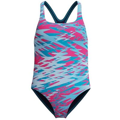 Speedo Mädchen Hyperboom Print Medalist Schwimmanzug (1er Pack) Speedo Mädchen Hyperboom Print Medalist Schwimmanzug (1er Pack)