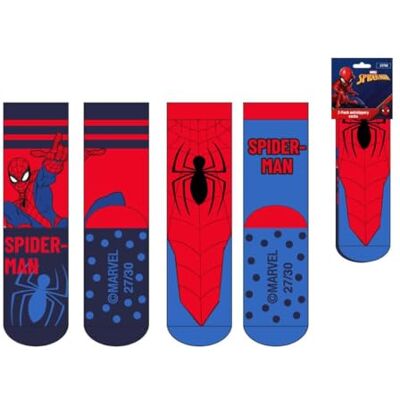 CERDÁ LIFE'S LITTLE MOMENTS Unisex Kinder Calcetin Antideslizante Diseño Cómodo Y Seguro Para Niños Rutschfeste Socken Mit Spiderman-Applikationen, Spiderman, 31-34 EU CERDÁ LIFE'S LITTLE MOMENTS Unisex Kinder Calcetin Antideslizante Diseño Cómodo Y Seguro Para Niños Rutschfeste Socken Mit Spiderman-Applikationen, Spiderman, 31-34 EU