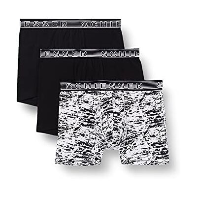 Schiesser Jungen 3 Pack Unterwäsche Boxershorts 95/5 Organic Bio Baumwolle Größe 140 bis 176 Schiesser Jungen 3 Pack Unterwäsche Boxershorts 95/5 Organic Bio Baumwolle Größe 140 bis 176