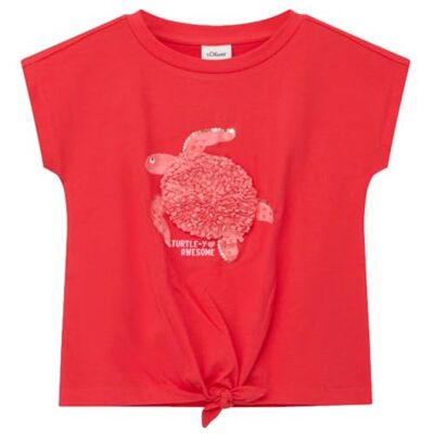 s.Oliver Junior Mädchen Shirt 2179339 3211 rot 128/134 s.Oliver Junior Mädchen Shirt 2179339 3211 rot 128/134