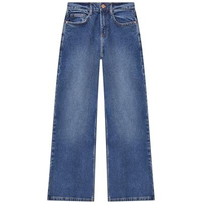 s.Oliver Junior Jeans – Regular Fit, Mid Rise, Wide Leg, Denim – 5-Pocket-Form mit Weitenregulierung s.Oliver Junior Jeans – Regular Fit, Mid Rise, Wide Leg, Denim – 5-Pocket-Form mit Weitenregulierung