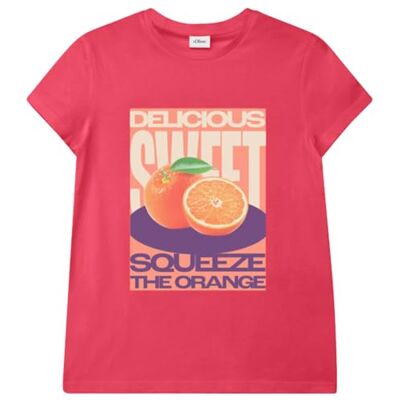 s.Oliver Junior Mädchen Shirt 2178022 4290 pfirsich 158/164 s.Oliver Junior Mädchen Shirt 2178022 4290 pfirsich 158/164
