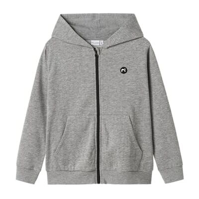 NAME IT Jungen Nkmvimo Ls Sweat Card Bru Noos, Grey Melange, 146-152 EU NAME IT Jungen Nkmvimo Ls Sweat Card Bru Noos, Grey Melange, 146-152 EU