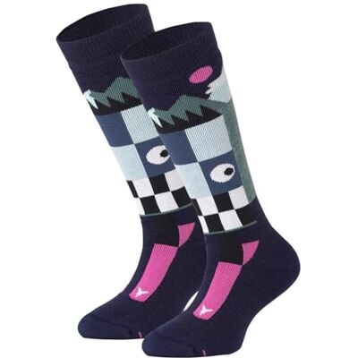 Atomic Junior Ski-Socken in Deep Ocean Größe 27-30 Warme Kinder-Skisocken mit Polsterung für Mädchen & Jungen Kniestrümpfe mit nahtloser Zehenbox Thermosocken aus Merinowolle Polyester & Nylon Atomic Junior Ski-Socken in Deep Ocean Größe 27-30 Warme Kinder-Skisocken mit Polsterung für Mädchen & Jungen Kniestrümpfe mit nahtloser Zehenbox Thermosocken aus Merinowolle Polyester & Nylon