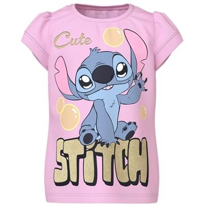 NAME IT Mädchen Nmffuba Stitch Ss Top Box Noos Wdi, Pirouette, 98 NAME IT Mädchen Nmffuba Stitch Ss Top Box Noos Wdi, Pirouette, 98