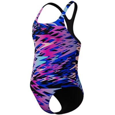 Speedo Mädchen Hyperboom Print Medalist Schwimmanzug (1er Pack) Speedo Mädchen Hyperboom Print Medalist Schwimmanzug (1er Pack)