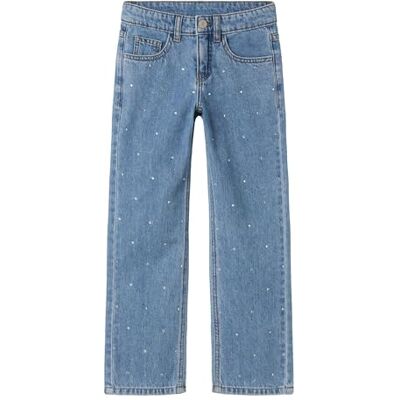 NAME IT Mädchen Nkfrose St Rhine Jeans 3366-Be Noos, Denim Blue, 146 EU NAME IT Mädchen Nkfrose St Rhine Jeans 3366-Be Noos, Denim Blue, 146 EU