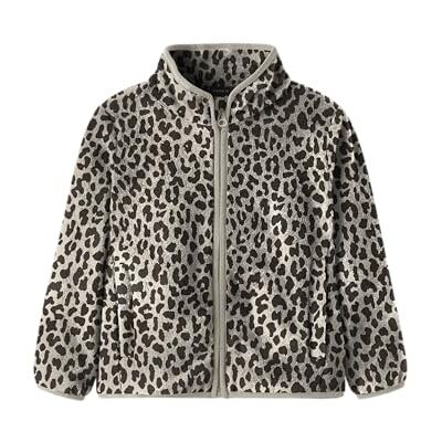 NAME IT Mädchen Nmfmeeko Fleece Jacket Aop2, Peyote, Numeric_116 NAME IT Mädchen Nmfmeeko Fleece Jacket Aop2, Peyote, Numeric_116