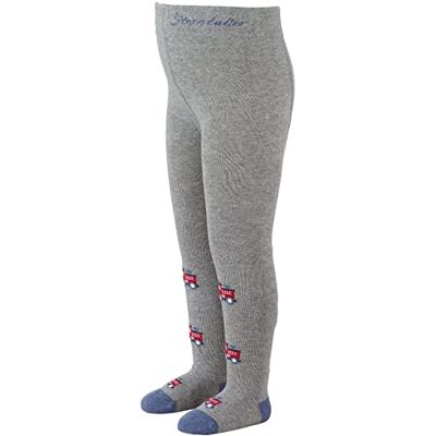 Sterntaler Baby Strumpfhose Feuerwehr – mit elastischem Komfortbund – weiches Baumwollmaterial, hautsympathisch und atmungsaktiv – silber melange, Größe 92 Sterntaler Baby Strumpfhose Feuerwehr – mit elastischem Komfortbund – weiches Baumwollmaterial, hautsympathisch und atmungsaktiv – silber melange, Größe 92