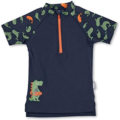 Sterntaler Baby Jungen Kurzarm-Schwimmshirt Wale Rash Guard Shirt, Marine, 86/92 cm (12-24 Monate) Sterntaler Baby Jungen Kurzarm-Schwimmshirt Wale Rash Guard Shirt, Marine, 86/92 cm (12-24 Monate)