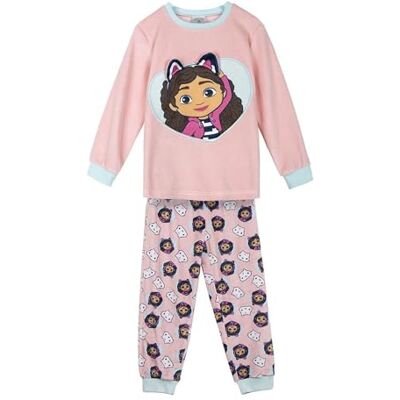 CERDÁ LIFE'S LITTLE MOMENTS Gabby's Dollhouse Schlafanzug, lang, Single-Jersey, bequem und weich, Uni, Kinder, Pink, 3 Jahre CERDÁ LIFE'S LITTLE MOMENTS Gabby's Dollhouse Schlafanzug, lang, Single-Jersey, bequem und weich, Uni, Kinder, Pink, 3 Jahre