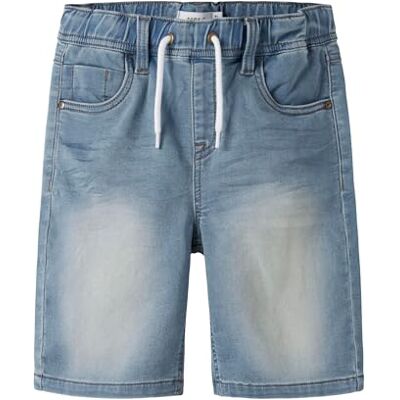 NAME IT Jungen Nkmryan Jogger Dnm L 6300-th Noos Shorts, Light Blue Denim, 146 EU NAME IT Jungen Nkmryan Jogger Dnm L 6300-th Noos Shorts, Light Blue Denim, 146 EU