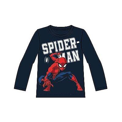 NAME IT Jungen Nmmnaza Spiderman Ls Top Noos Mar, Dark Sapphire, 92 NAME IT Jungen Nmmnaza Spiderman Ls Top Noos Mar, Dark Sapphire, 92