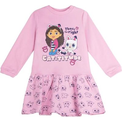 CERDÁ LIFE'S LITTLE MOMENTS Vestido para Niñas-Ropa Infantil Gabby Cómoda, Colorida Y Perfecta USO Diario Kleid, Gabby's Dollhouse, 5 Jahre Mädchen CERDÁ LIFE'S LITTLE MOMENTS Vestido para Niñas-Ropa Infantil Gabby Cómoda, Colorida Y Perfecta USO Diario Kleid, Gabby's Dollhouse, 5 Jahre Mädchen
