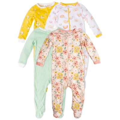 Gerber Baby Jungen Sleep 'N Play Fußband, 4 Stück Baby- und Kleinkindschläfer (4er Pack) Gerber Baby Jungen Sleep 'N Play Fußband, 4 Stück Baby- und Kleinkindschläfer (4er Pack)