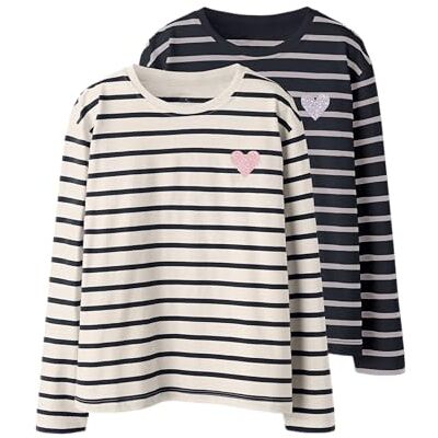 NAME IT Mädchen Nkftenisa 2P Ls Nreg Top Box Pb, Salute, 158/164 cm (2er Pack) NAME IT Mädchen Nkftenisa 2P Ls Nreg Top Box Pb, Salute, 158/164 cm (2er Pack)