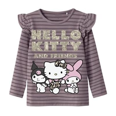 NAME IT Mädchen Nmfasanna Hellokitty Ls Top Box Sky, Toadstool, 104 NAME IT Mädchen Nmfasanna Hellokitty Ls Top Box Sky, Toadstool, 104