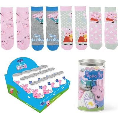 CERDÁ LIFE'S LITTLE MOMENTS Unisex Kinder Pack Calcetines Piezas Pig Diseño Cómodo Y Seguro Para Niños Peppa Wutz Socken, 4 Stück, Peppa Pig, 23-26 EU CERDÁ LIFE'S LITTLE MOMENTS Unisex Kinder Pack Calcetines Piezas Pig Diseño Cómodo Y Seguro Para Niños Peppa Wutz Socken, 4 Stück, Peppa Pig, 23-26 EU