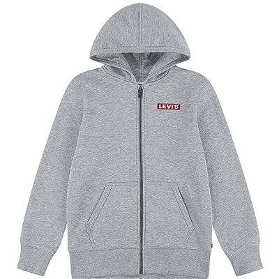Levi's Kids Lvn boxtab full zip hoodie Jungen Grey Heather 12 Jahre Levi's Kids Lvn boxtab full zip hoodie Jungen Grey Heather 12 Jahre