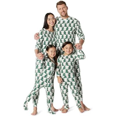 Amazon Essentials Unisex Kinder Passende Weihnachts-Pyjama-Sets für die ganze Familie, Winterbäume, 6-7 Jahre Amazon Essentials Unisex Kinder Passende Weihnachts-Pyjama-Sets für die ganze Familie, Winterbäume, 6-7 Jahre