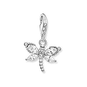 THOMAS SABO Charm-Anhänger Libelle silber Recyceltes 925 Silber THOMAS SABO Charm-Anhänger Libelle silber Recyceltes 925 Silber