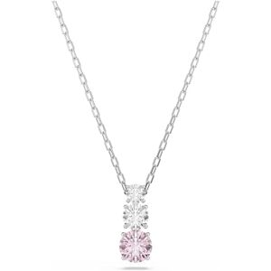 Swarovski Stilla Attract Anhänger, Rundschliff, Rosa, Rhodiniert Swarovski Stilla Attract Anhänger, Rundschliff, Rosa, Rhodiniert