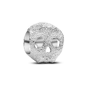 PANDORA Strukturierter Totenkopf Mini-Charm 794040C00 Charm Anhänger PANDORA Strukturierter Totenkopf Mini-Charm 794040C00 Charm Anhänger