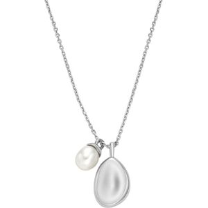 Skagen Damen-Halskette Agnethe Pearl Silver Edelstahl, SKJ1831040 Skagen Damen-Halskette Agnethe Pearl Silver Edelstahl, SKJ1831040