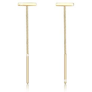 Elli Ohrringe Damen Geo Stift Stab Minimal in 925 Sterling Silber Elli Ohrringe Damen Geo Stift Stab Minimal in 925 Sterling Silber