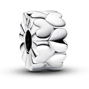 PANDORA Herzmuster Clip Charm 792828C00 Anhänger PANDORA Herzmuster Clip Charm 792828C00 Anhänger
