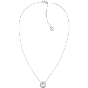 Tommy Hilfiger Jewelry Halskette mit Anhänger für Damen aus Edelstahl verziert mit einem Kristall Erhältlich aus Rotgold oder Silber Tommy Hilfiger Jewelry Halskette mit Anhänger für Damen aus Edelstahl verziert mit einem Kristall Erhältlich aus Rotgold oder Silber