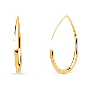 SINGULARU Drop Arch Ohrringe. Sterlingsilber mit 18 Kt Vergoldeter Beschichtung. Schmuck für Damen. SINGULARU Drop Arch Ohrringe. Sterlingsilber mit 18 Kt Vergoldeter Beschichtung. Schmuck für Damen.