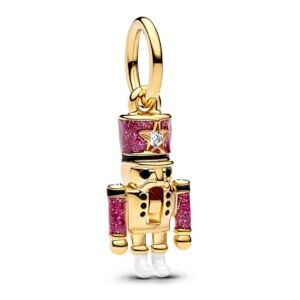 PANDORA Beweglicher Nussknacker Charm-Anhänger 763583C01 Charm Anhänger PANDORA Beweglicher Nussknacker Charm-Anhänger 763583C01 Charm Anhänger