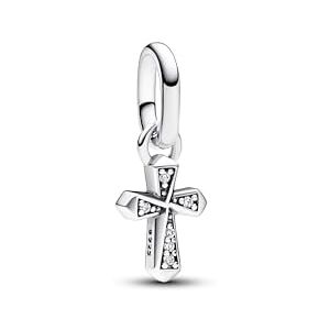 PANDORA ME Funkelndes Kreuz Mini-Charm-Anhänger 793044C01 Anhänger PANDORA ME Funkelndes Kreuz Mini-Charm-Anhänger 793044C01 Anhänger