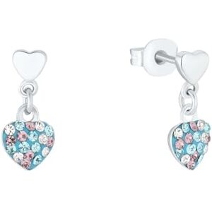 Prinzessin Lillifee Ohrhänger 925 Sterling Silber Mädchen Kinder Ohrschmuck, mit Preciosa, 1,2 cm, Silber, Herz, Kommt in Schmuck Geschenk Box, 2036429 Prinzessin Lillifee Ohrhänger 925 Sterling Silber Mädchen Kinder Ohrschmuck, mit Preciosa, 1,2 cm, Silber, Herz, Kommt in Schmuck Geschenk Box, 2036429