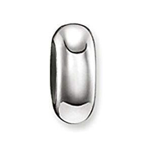 THOMAS SABO Damen Stopper für Kette Armband Karma Beads 925 Sterling Silber KS0009-585-12 THOMAS SABO Damen Stopper für Kette Armband Karma Beads 925 Sterling Silber KS0009-585-12